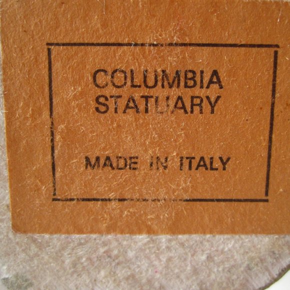 VTG St Rita Plaster Columbia Statue Figure Patron of Impossible Causes ITALY - Picture 7 of 7